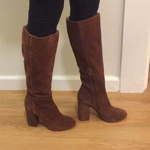 COPY - Knee High Suede Boots